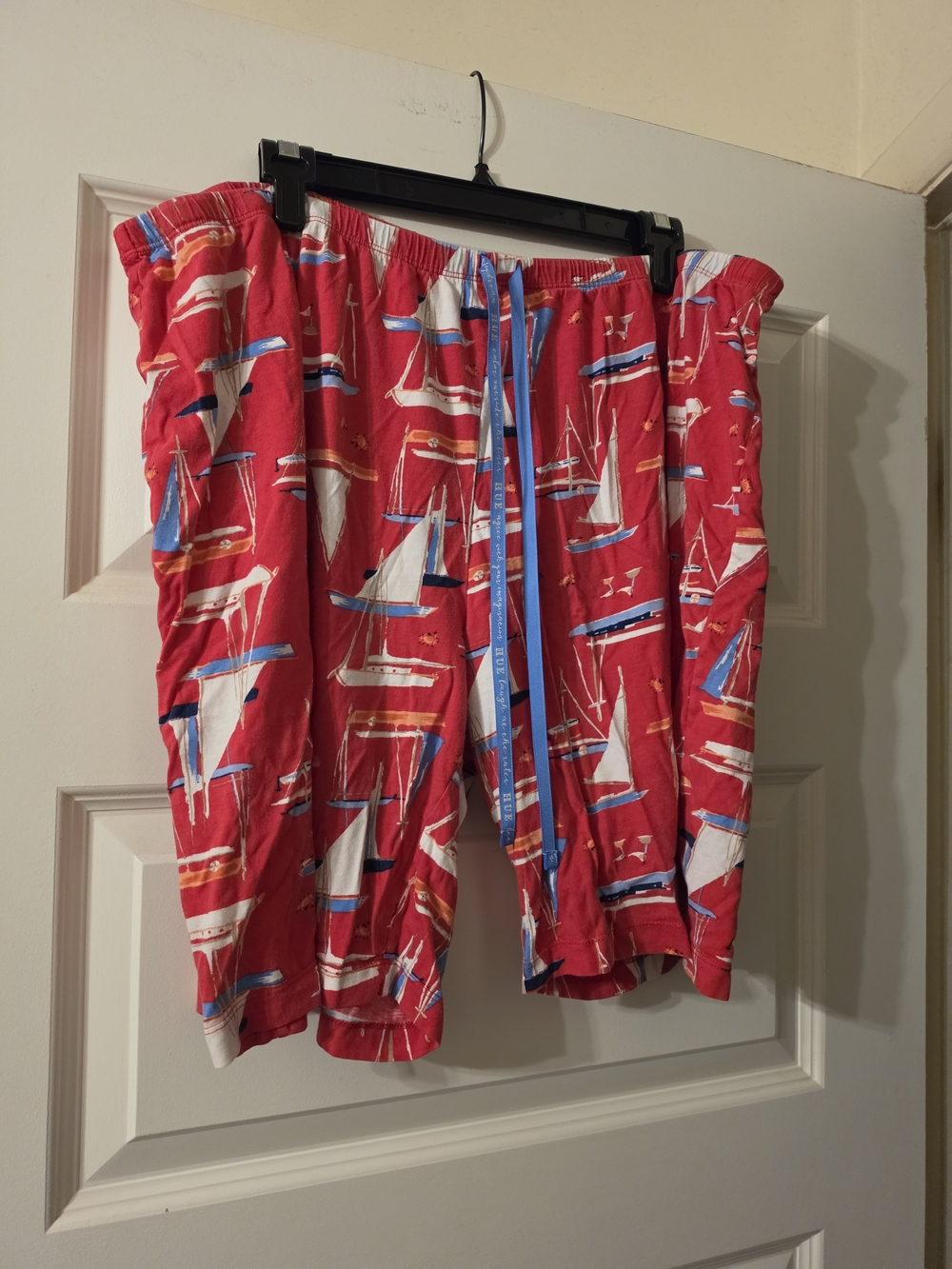 HUE Sailing Print Pajama Shorts